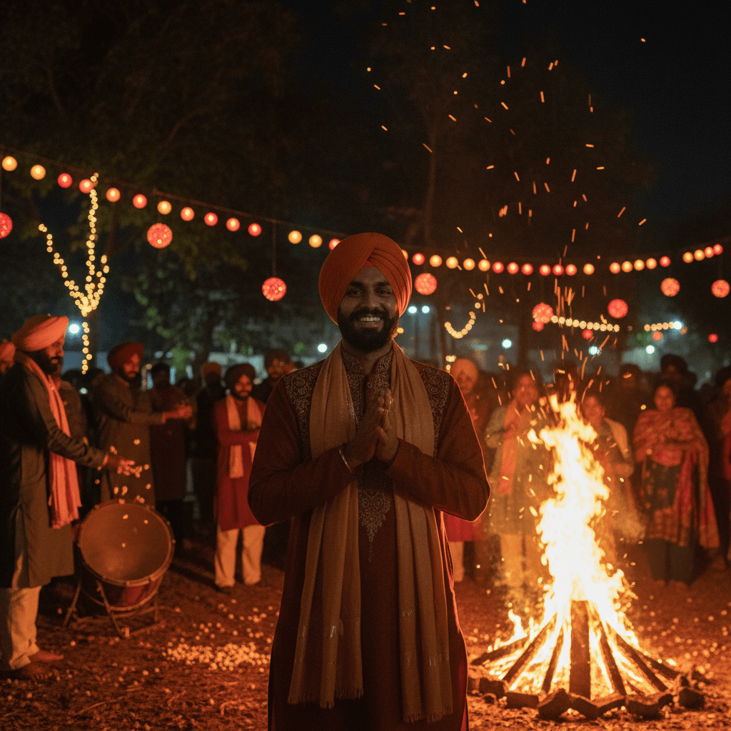 Lohri Bonfire