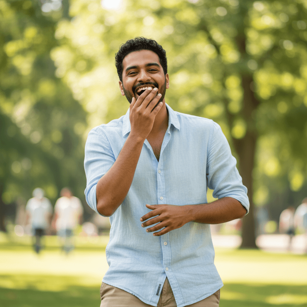 The Candid Laugh